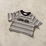 Stripe Tee- Earth