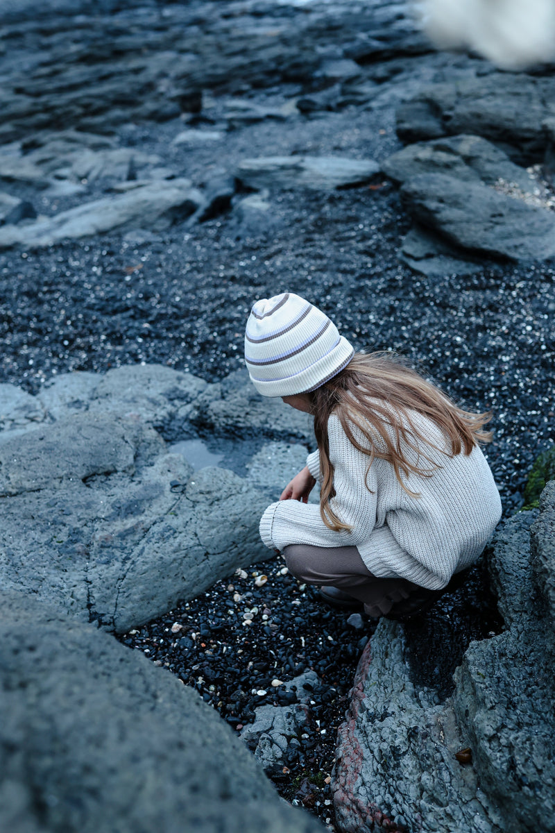 Grown Organic Pixie Beanie - Stripe