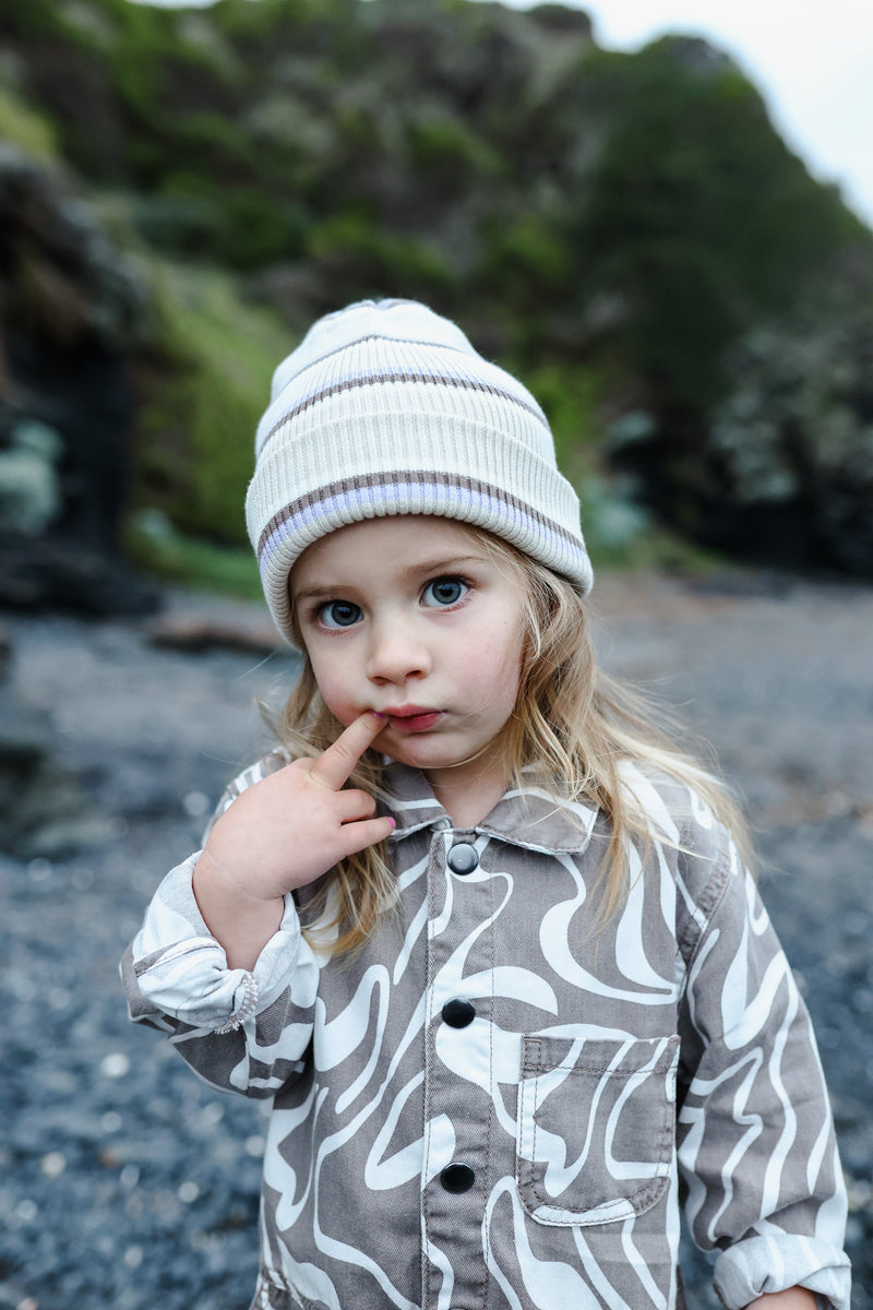 Grown Organic Pixie Beanie - Stripe