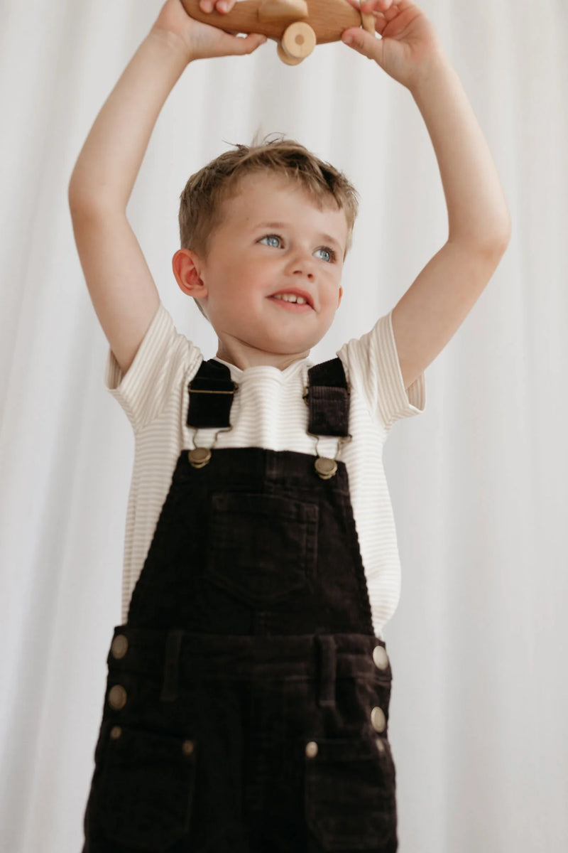 Jamie Kay Arlo Cord Overalls | Fudge