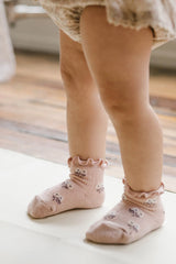 Jamie Kay Alison Ankle Socks | Dusky Rose