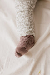 Jamie Kay Cable Weave Ankle Socks | Dustywood
