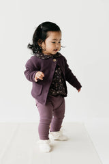 Jamie kay Simple Cardigan | Blackberry