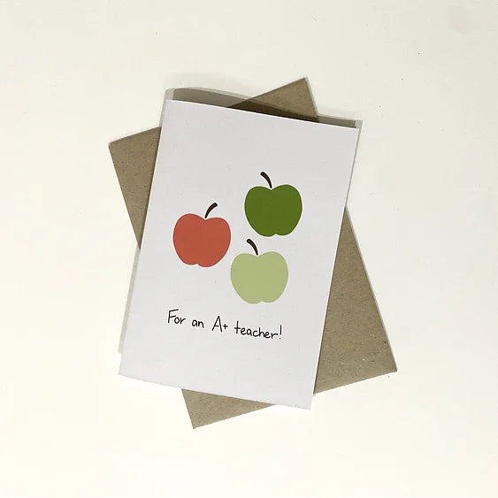 Plantable Seed Card- For an A+ Teacher