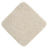 Organic Cotton Baby Hooded Towel | Fog