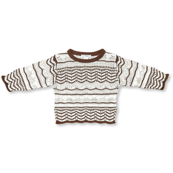 Grown Crotched Pull Over - Choc Latte