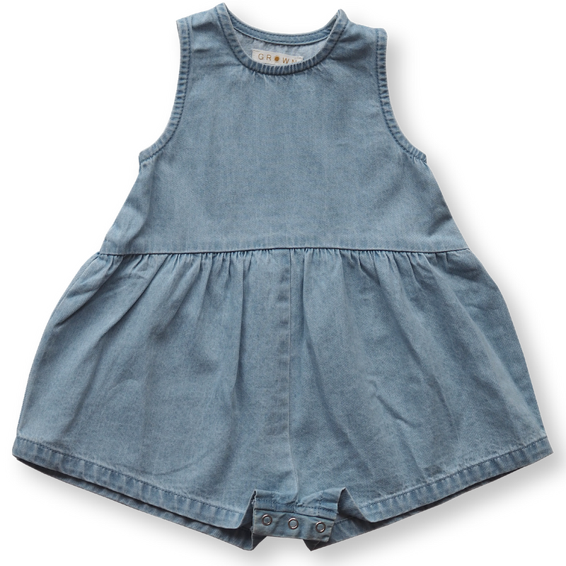 Grown The Denim Playsuit