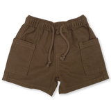 Grown Pocket Shorts - Mud