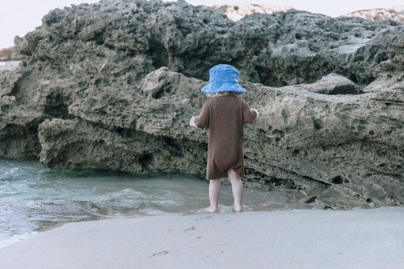 Grown Splash Terry Bucket Hat - Ocean