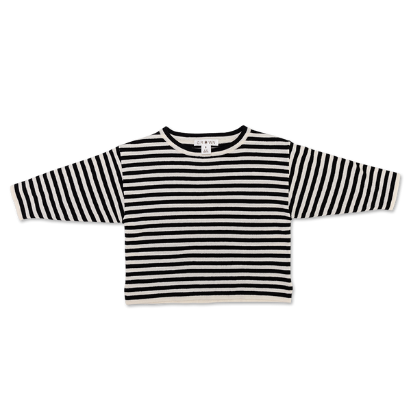 Grown Organic Long Sleeve Top - Stripe