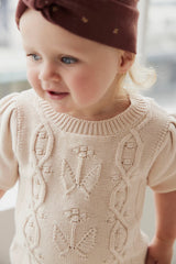 Jamie Kay Vivienne Knitted Top | Berry Cloud