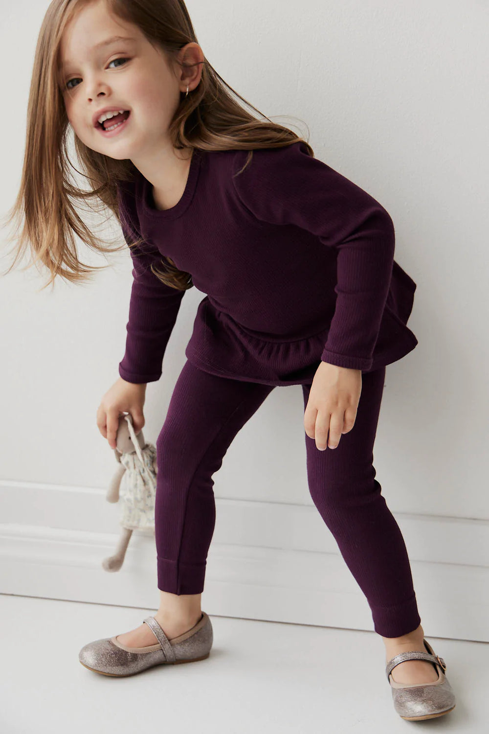 レッグウェア soor ploom / Stretch legging-sugar plum レッグウェア soor ploom / Stretch legging-sugar plum SOOR