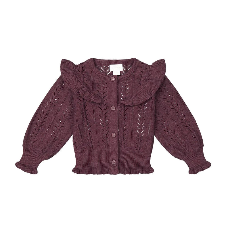 Jamie Kay Thea Cardigan | Wild Plum