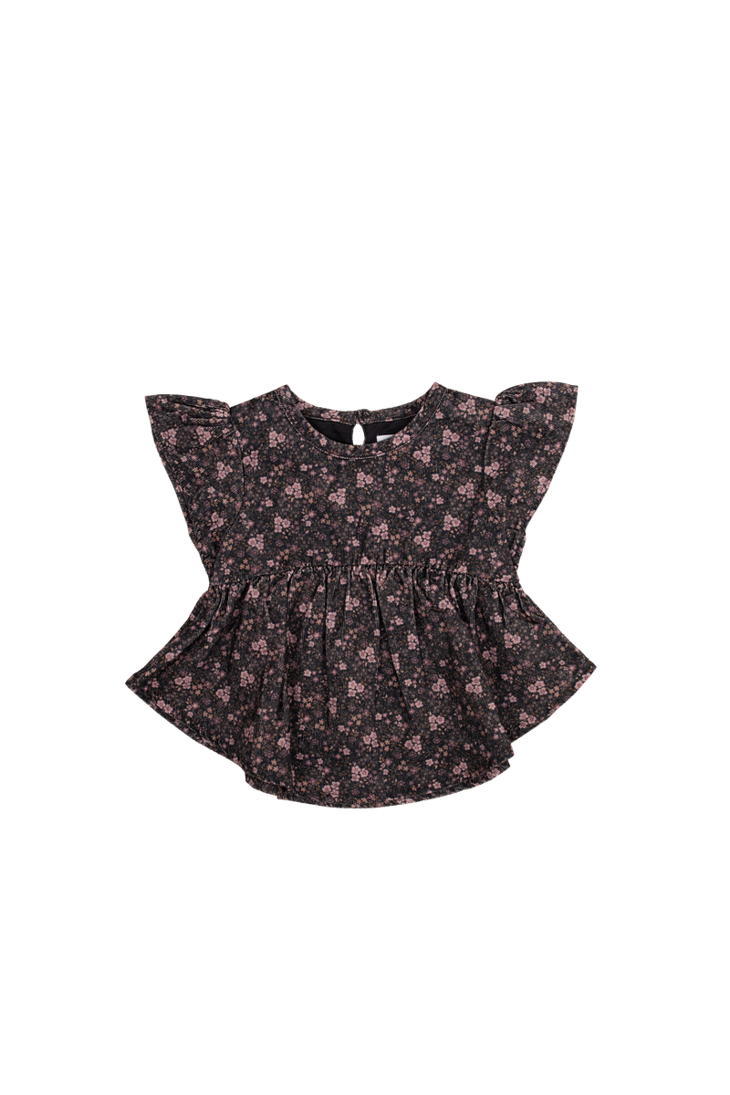 Jamie Kay Pincord Willow Top | Peony Floral