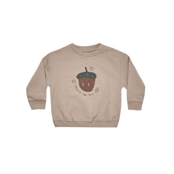 Quincy Mae Fleece Sweatshirt | Acorn