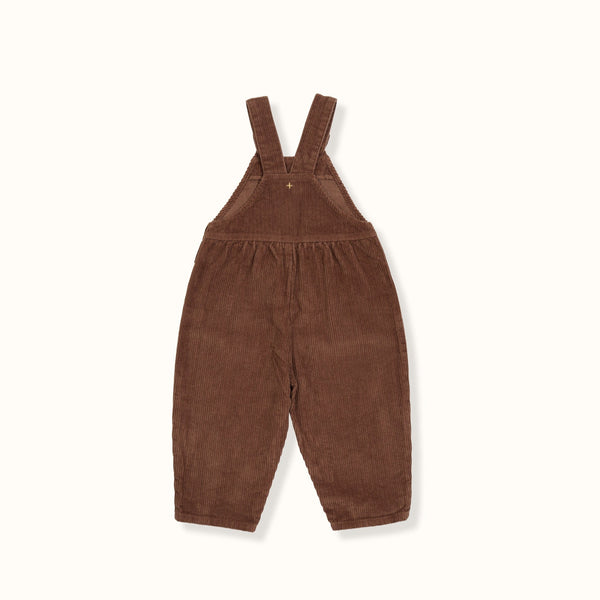 Goldie and Ace Sammy Corduroy Overalls | Brown