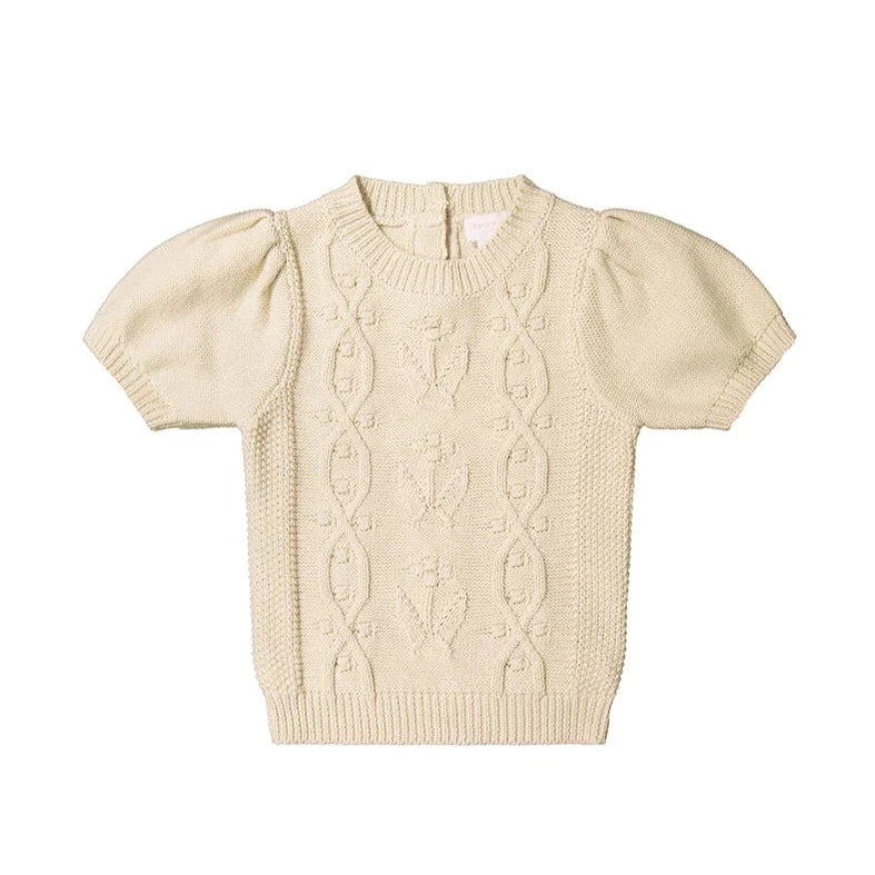 Jamie Kay Vivienne Knitted Top | Berry Cloud