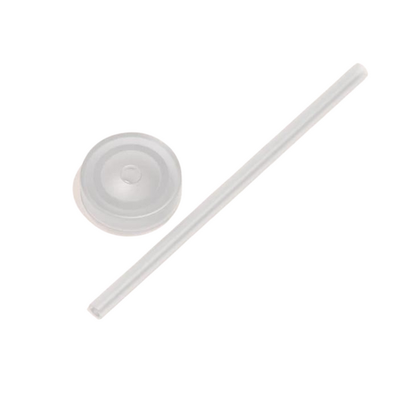 Lounge Straw + Cap | CLEAR