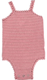 Grown Hand Crochet Bodysuit - Blossom